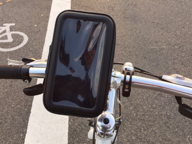 iPhone6Plus自転車用ケース
